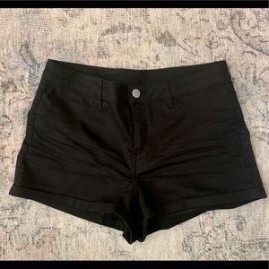 H&M Divided Black Shorts